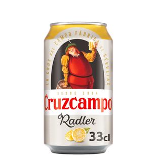 Cerveza Radler Con Limón Cruzcampo Lata 33 Cl