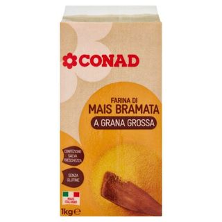 CONAD Farina di Mais Bramata a Grana Grossa 1 kg - 8003170025066