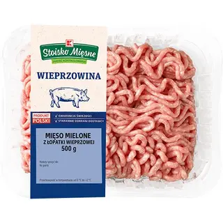 K-STOISKO MIĘSNE Mięso mielone z łopatki 500 g