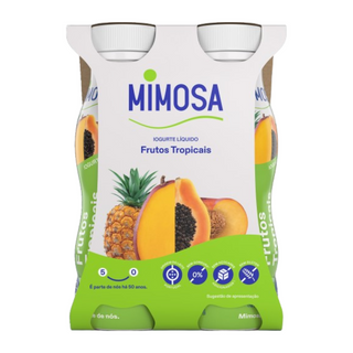 Mimosa Iogurte Frutos Tropicais 4x150ml