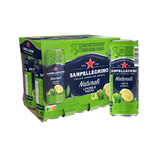 Pack 6x San Pellegrino Limon&Menta 330ml