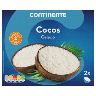 Gelados Coco Metades sem Glúten Continente (emb. 2 un)