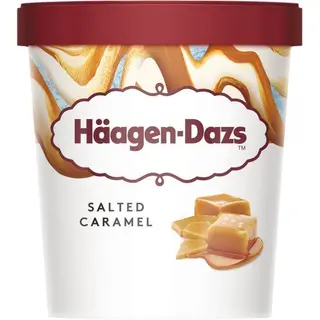 Helado Caramel Salted Haagen Dazs, Tarrina 400 G