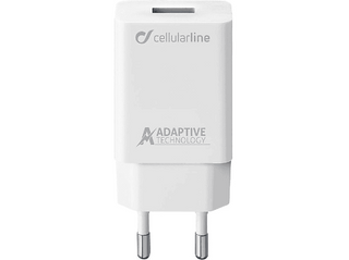 Cargador Usb - Cellular Line Achsmusb15Ww Interior Blanco (1380512)