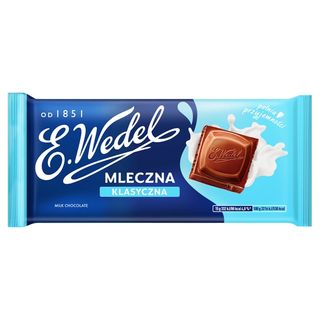 E.Wedel Czekolada mleczna klasyczna, 90 g
