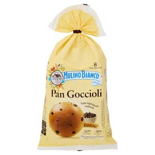 Mulino Bianco Pan Goccioli Merenda Senza Additivi Conservanti 8 Pezzi 336G