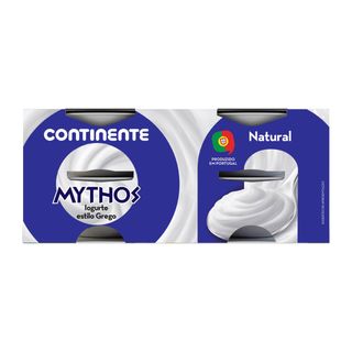 Iogurte Grego Mythos Natural Continente (emb. 500 gr (4 un))