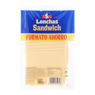 Queso Lonchas Fundir 300 G