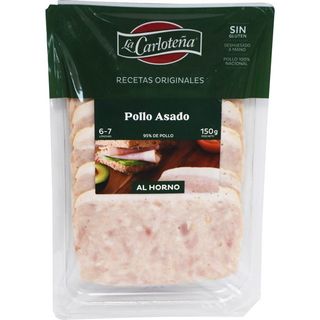 CARLOTEÑA Loncheado De Pollo Asado 150 G