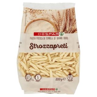 Despar Pasta Fresca di Semola di Grano Duro Strozzapreti 500 g