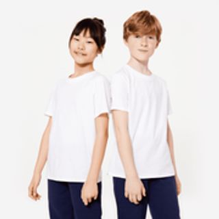 Camiseta Múltiples Deportes Niños Blanco Algodón Mixta.113 122cm 5 6A Blanco