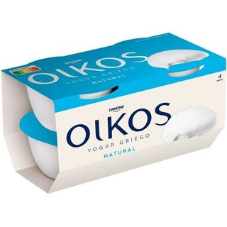 Yogur Danone Oikos Natural 4X110 G