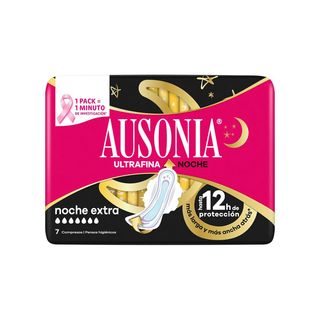 Compresa Extra Noche Air Dry Ausonia 7Ud (301362)