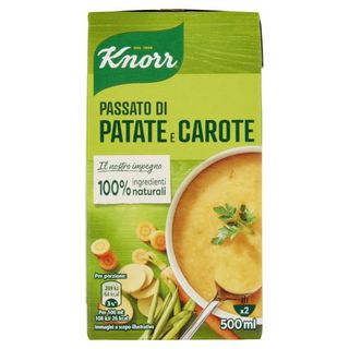 Knorr Passato Di Patate E Carote 500 Ml - 190826