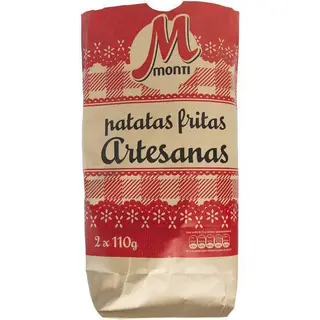 Patata Artesana Monti, Pack 2X110 G (15626039)