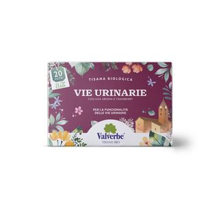 Valverbe Tisana Biologica Vie Urinarie 20 Filtri 30 g