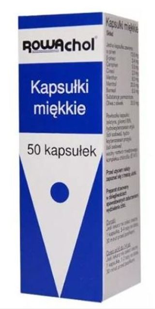Rowachol 50 kapsułek