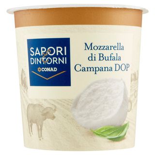 SAPORI & DINTORNI CONAD Mozzarella di Bufala Campana DOP 200 g - 8003170030008