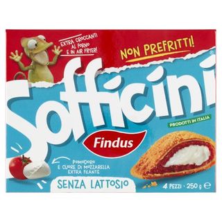 Sofficini Findus 4 Sofficini Pomodoro Più Mozzarella Senza Lattosio 250 G - 118496
