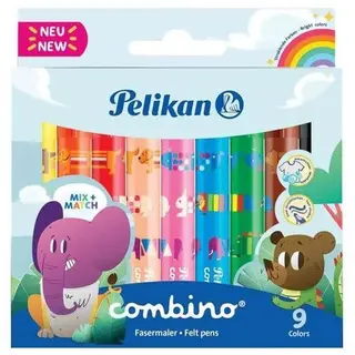 Pelikan Pennarelli Jumbo Combino 9pz - 000217264