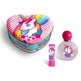 Unicorn Love Cofre Corazón Metal - Lorenay - Set 3 productos 8412428017904