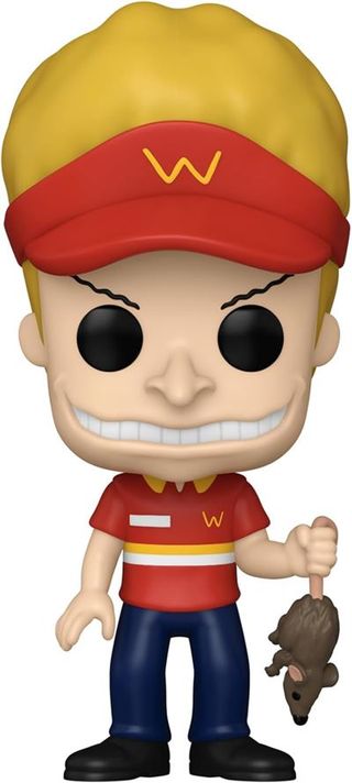 Figura Funko Beavis & Butt-Head Beavis Con Rata 10Cm (0889698801676)