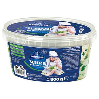 Kapitan Navi Śledzie po kołobrzesku, 800 g