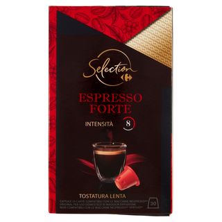 Carrefour Selection Espresso Forte Intensità  8 Capsule 30 x 5 g