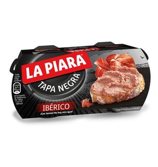 Paté La Piara Tapa Negra Jamón Ibérico 2 Uds.