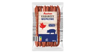 Auchan - Kabanosy wieprzowe - 250 g