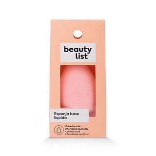 Esponja Para Base De Maquillaje Líquida Rosa Claro Beauty List (5600954006797)