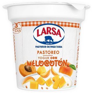 Yogur Con Melocotón Larsa, Tarrina 125 Gr. (10109601)
