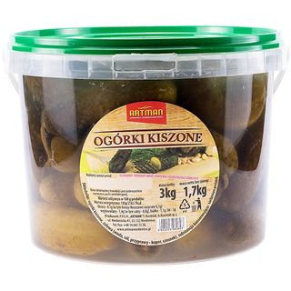 Ogórki kiszone  1,7 kg
