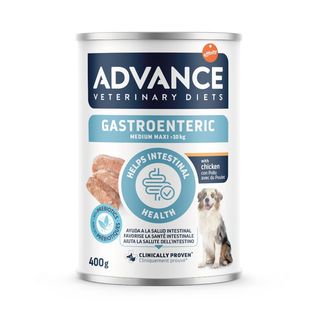 400 g Advance Veterinary Diets Gastroenteric Medium Maxi Comida Húmeda para perros