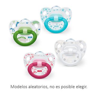 Chupete Classic Signature 6-18 Meses Silicona 2 Unidades Nuk (4008600384601)