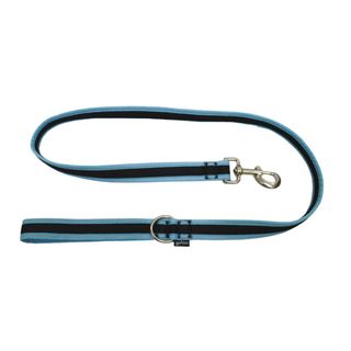 Gotoo Correa reflectante de malla turquesa para perro