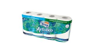 Foxy Artistico Papier toaletowy biały 8 szt.