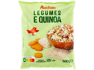 RICED VEGGIES AUCHAN LEGUMES E QUINOA 500G