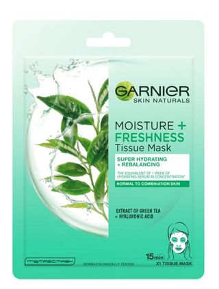 Garnier Skin Naturals Moisture Bomb Matująca maska w płachcie