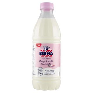Berna Latte Fresco Parzialmente Scremato 1000 Ml - 302045