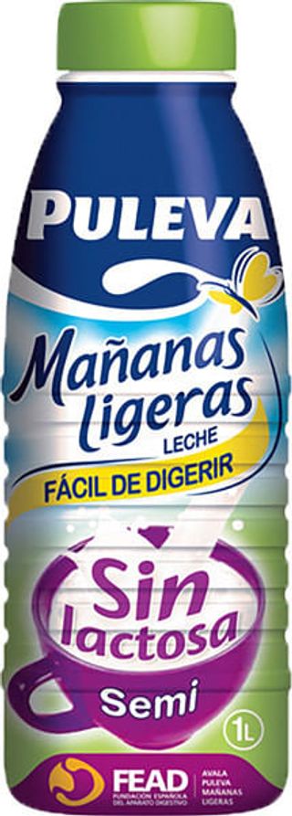 Leche Puleva Mañanas Ligeras Semidesnatada 1 L.