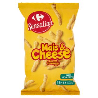 Carrefour Sensation Mais & Cheese Gusto formaggio 100 g