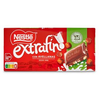 Chocolate Con Leche Y Avellanas Nestlé Extrafino 123 G