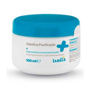 Vaselina Purificada En Tarro 100 Ml Wells (5600954002355)