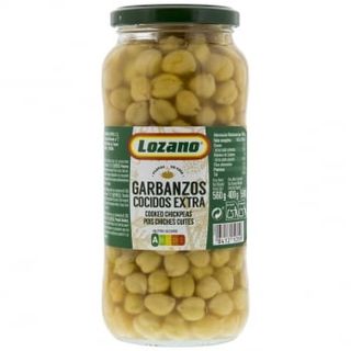 Garbanzos Cocidos Lozano 400 G.