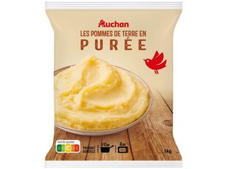 PURÉ DE BATATA AUCHAN:1 KG
