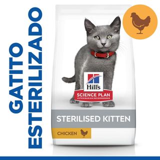 Hill’S Science Plan Sterilised Kitten Pollo Pienso Para Gatos 3Kg