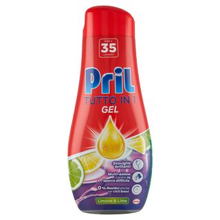 PRIL Tutto in 1 Gel Limone 630ml - 8015100577163
