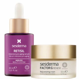 Sesderma Zestaw: Retisil Serum 30ml + Factor G Krem 50ml