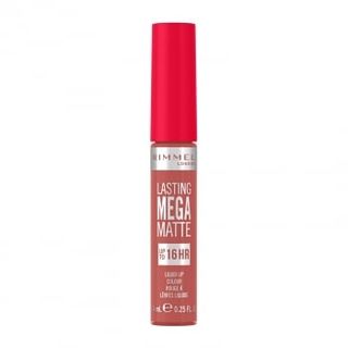 Labial Líquido Nº 200 Pink Blink Lasting Mega Matte Rimmel London 1 Ud.